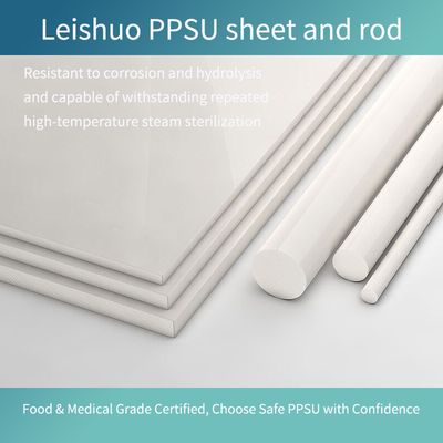 Custom Small/Large Diameter PPSU Rods - Dongguan Leishuo One-Stop Service