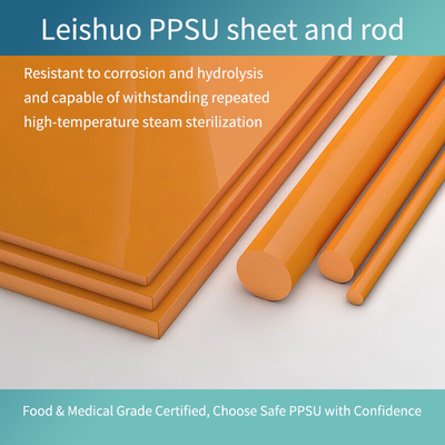 PPSU Rods for High-Temperature Steam Sterilization